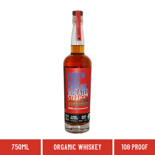 Hidden Barn "Batch 2" Organic Wheated Straight Bourbon 108 Proof (750ml) Neeley