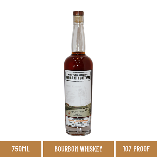 The Old Jett Brothers Maple Syrup Barrel Finish 107 Proof (750ml) Neeley