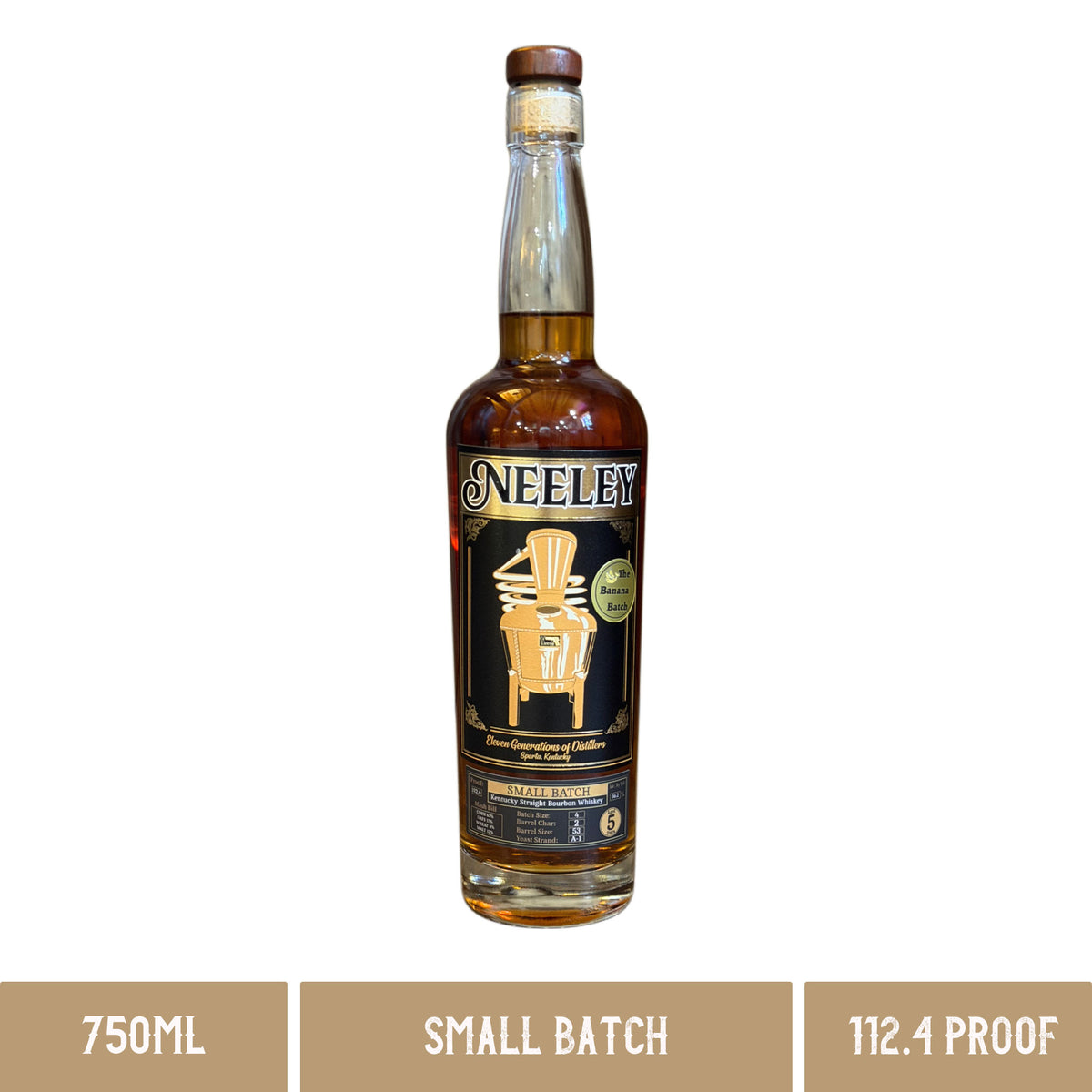 Neeley Banana Batch Small Batch 112.4 Proof (750mL)