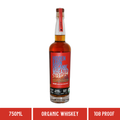A bottle of Neeley Family Distillery Hidden Barn Organic Wheated Straight Whiskey 108 Proof 750ml