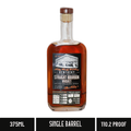 A bottle of Neeley Family Distillery Single Barrel Barrel Strength Kentucky Straight Bourbon Whiskey 110.2 Proof 375ml