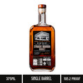 A bottle of Neeley Family Distillery Single Barrel Kentucky Straight Bourbon Whiskey 105.2 Proof 375ml