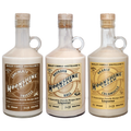 Three bottles of Neeley Family Distillery Moonshine Cream