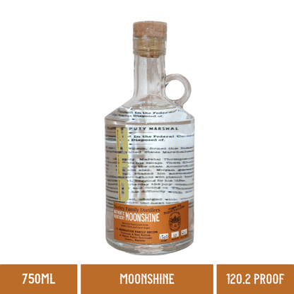 Moonshine Straight 120.2 Proof (750ml) Neeley