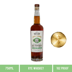 A bottle of Neeley Family Distillery R.D.R Sweet Thumped Rye Kentucky Straight Rye Whiskey 102 Proof 750ml With Award