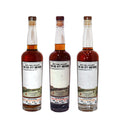 Three bottles of Neeley Family Distillery The Old Jett Brothers